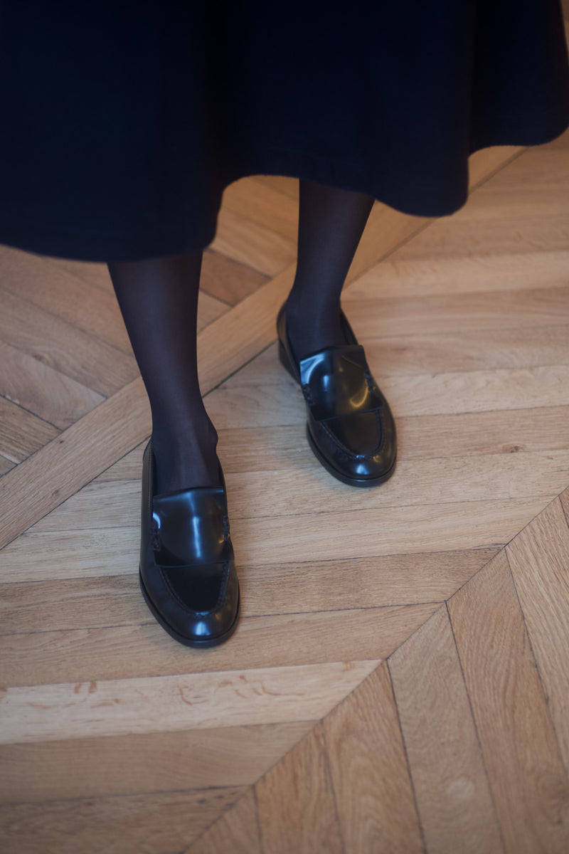 * Pré Vente * Elizabeth Loafers Polido Black