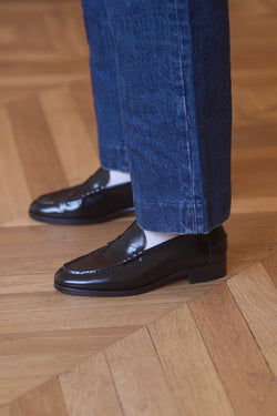 * Pré Vente * Marie Cécile Loafers Polido Black